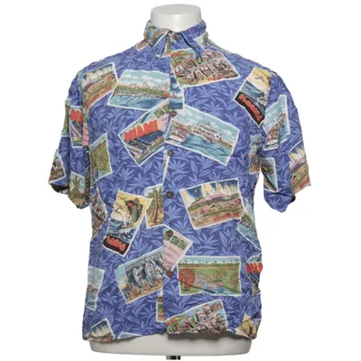 Short sleeve shirt (Blue, Multicolored) from Reyn Spooner Viscose