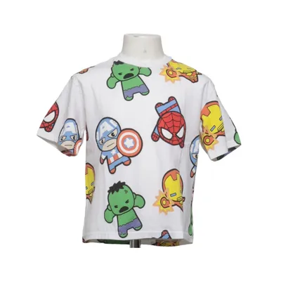 T-shirt (White, Multicolored) from H&M x Marvel Cotton