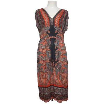 Kjole (Sort, Orange, Flerfarvet) fra Peacocks Viscose