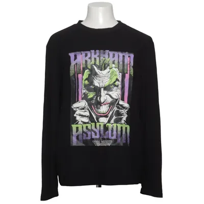 T-shirt à manches longues (Noir) de Batman Polyester