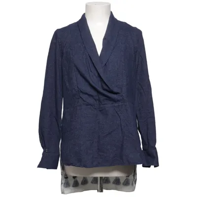 Blouse (Blue) from Le Sarte Pettegole Cotton, Silk