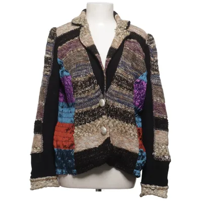 Cardigan (Noir, Multicolore) de Lulu-H Acrylique, Coton, Viscose