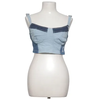 Crop top (Blue, Multicolored) from Karl Kani Cotton, Elastane