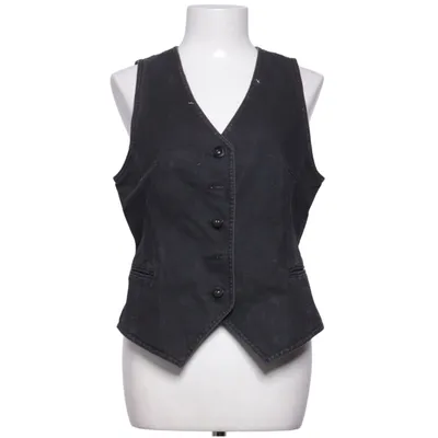 Gilet (Zwart) van GR Design Katoen, Elastaan, Polyester