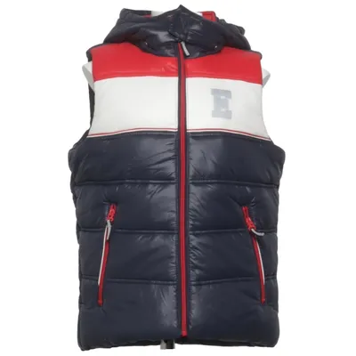 Outer vest (Blue, Multicolored) from ESPRIT Polyamide, Polyester