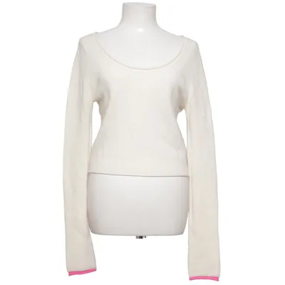 Pull-over (Blanc, Rose) de Lisa Yang Cachemire