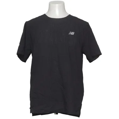T-shirt (Zwart) van New Balance Elastaan, Polyamide