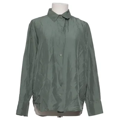 Skjorte (Grøn) fra H&M Trend Silke