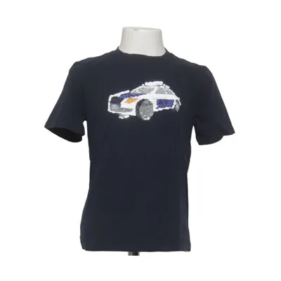 T-shirt (Bleu) de Topolino Coton, Élasthane