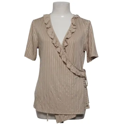 Haut portefeuille (Beige) de Three Sixty Five Élasthane, Viscose
