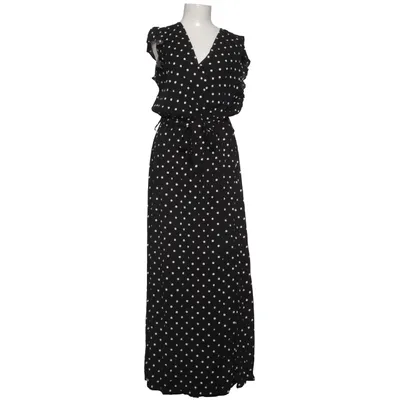 Wrap dress (Black, White) from Kilky Viscose