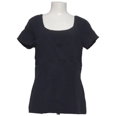 Haut d'allaitement (Bleu) de H&M Mama Coton, Élasthane