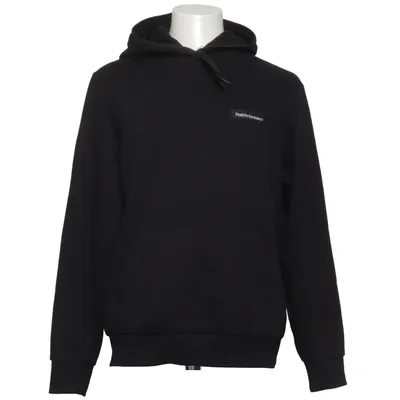 Capuchon sweater (Zwart) van Peak Performance Katoen, Polyester