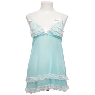 Negligé (Blauw, Wit) van So.U Polyamide