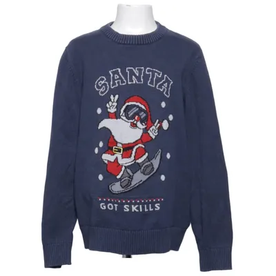 Christmas sweater (Blue, Multicolored) from KappAhl Cotton