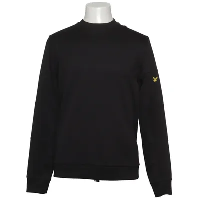 Sweatshirt (Black) from Lyle & Scott Cotton, Polyester