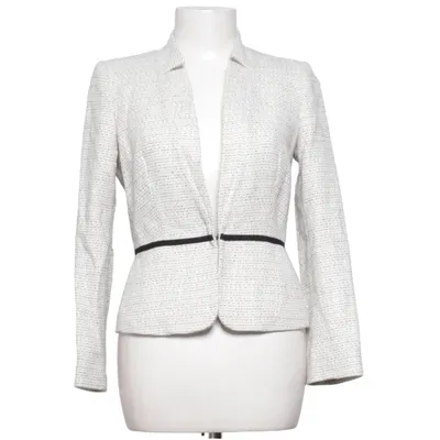 Kavaj (Beige, Svart) från Mango Suit Akryl, Bomull, Metallfiber, Polyamid, Polyester, Ull