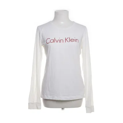 Långärmad t-shirt (Vit) från Calvin Klein Sleepwear Bomull, Elastan
