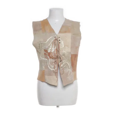 Leather vest (Brown) from Conbipel