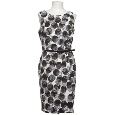 Dress (Black, White, Multicolored) from Kasper Elastane, Polyester