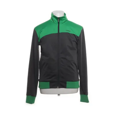 Træningsjakke (Grå, Grøn) fra Reebok Polyester
