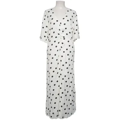 Maxi jurk (Wit, Zwart) van Gestuz Elastaan, Viscose