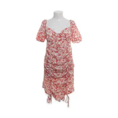 Dress (White, Red, Multicolored) from SBetro Polyester