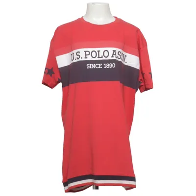 T-shirt (Rouge, Multicolore) de U.S. Polo Assn. Coton