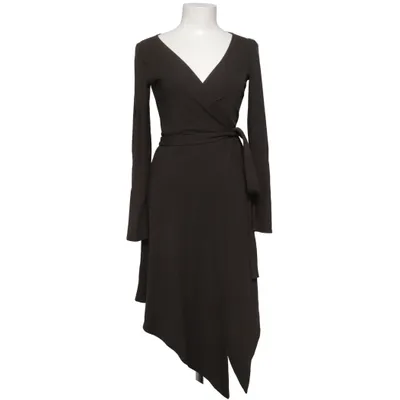Wikkeljurk (Bruin) van Donna Karan Polyamide, Wol