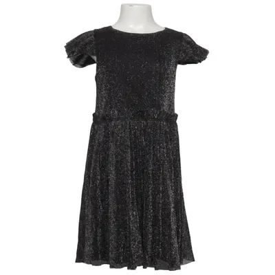 Robe (Noir, Argent) de Uniq Mini Fibre métallique, Polyamide, Polyester