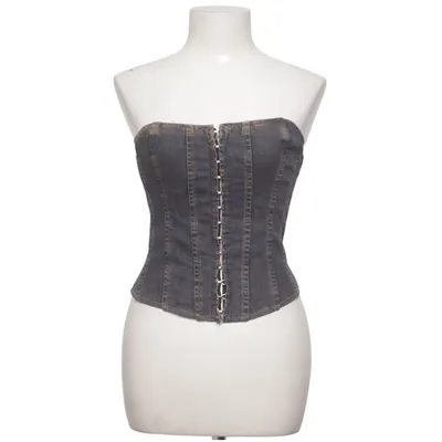 Korsett (Blau) von BDG by Urban Outfitters Elasthan, Polyester, Recycelte Baumwolle