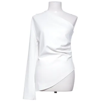 Top (Hvid) fra Bik Bok Elastan, Genanvendt polyester