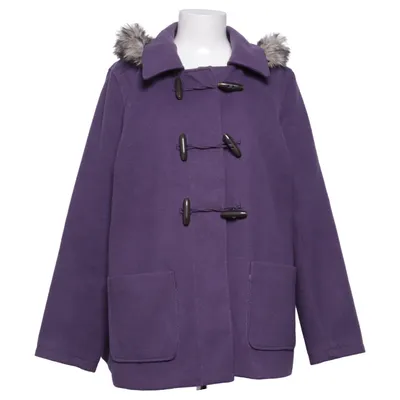 Dufflecoat (Lilla) fra Papaya Elastan, Polyester, Viscose