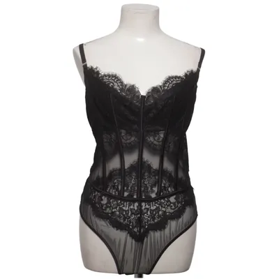 Body (Schwarz) von Noir by Hunkemöller Baumwolle, Elasthan, Polyamid, Polyester