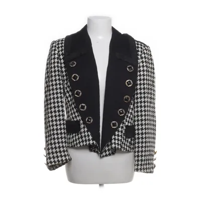Blazer (Black, White) from Catherina Hepfer Alpaca wool, Wool