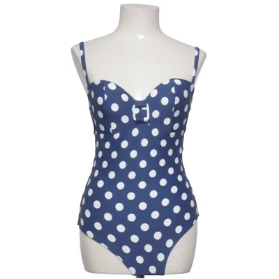 Badedragt (Blå, Hvid) fra Marie Jo Elastan, Polyamid, Polyester, Polyurethan