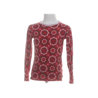Long sleeve T-shirt (Red, Pink, Brown) from Me&i Cotton, Elastane