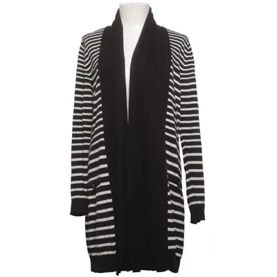 Cardigan (Black, White) from Flash Woman City Cotton, Viscose