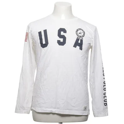 Långärmad t-shirt (Vit) från Beverly Hills Polo Club Bomull