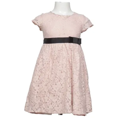 Kjole (Pink, Sort) fra Lindex Kids Bomuld, Polyamid, Polyester