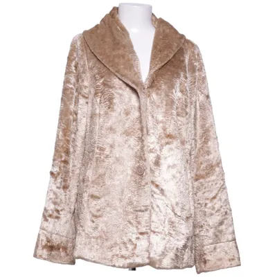 Vinterjakke (Beige) fra Fox's Acetat, Viscose