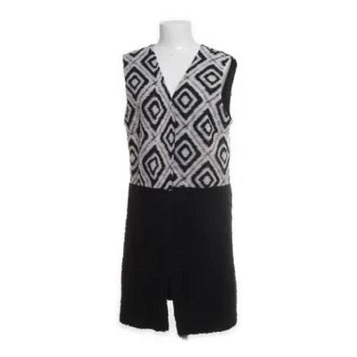 Vest (Black, White) from Refka Cotton, Polyester