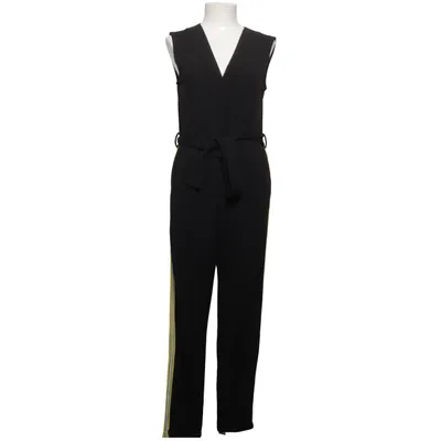 Jumpsuit (Zwart, Wit, Geel) van Sisters Point Elastaan, Polyester