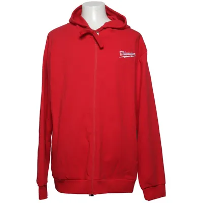 Hoodie (Red) from Milwaukee Cotton, Elastane