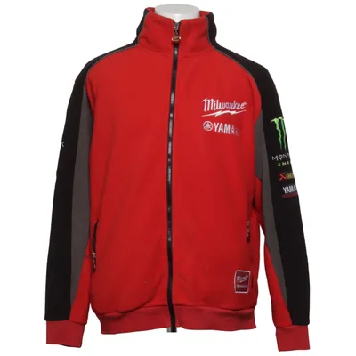 Fleece jacket (Red, Black, Gray) from Milwaukee Cotton, Polyester