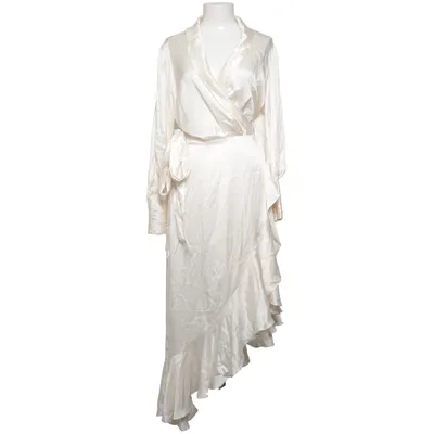 Wrap dress (Beige) from Zimmermann Silk
