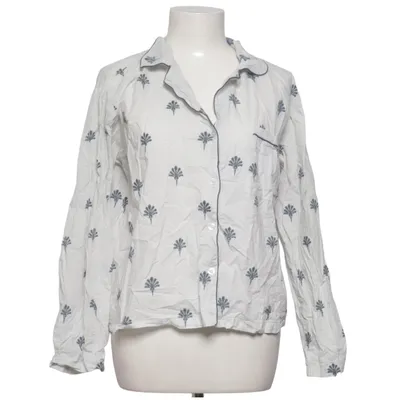 Pyjama shirt (Grijs, Blauw) van Natura Katoen