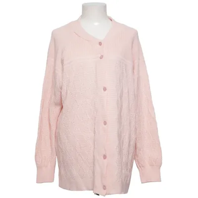 Cardigan (Rose) de Wäschepur Acrylique, Laine