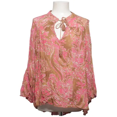 Blouse (Roze, Bruin, Meerkleurig) van Love Forever Viscose