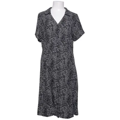 Robe chemise (Noir, Blanc) de Three Sixty Five Polyester